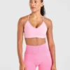Soutien-gorge de sport Essential à dos croisé