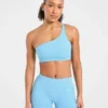 Soutien-gorge de sport sans coutures à une épaule Enhance