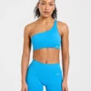 Soutien-gorge de sport sans coutures à une épaule Enhance