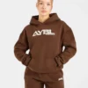 Sweat à capuche oversize brodé rétro