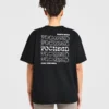 T-shirt oversize Focused Wavy