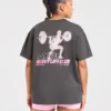 T-shirt oversize Heavy Lift Club