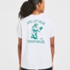 T-shirt oversize à imprimé « Strong Women »