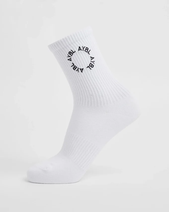 Chaussettes courtes brodées Everyday (lot de 3)