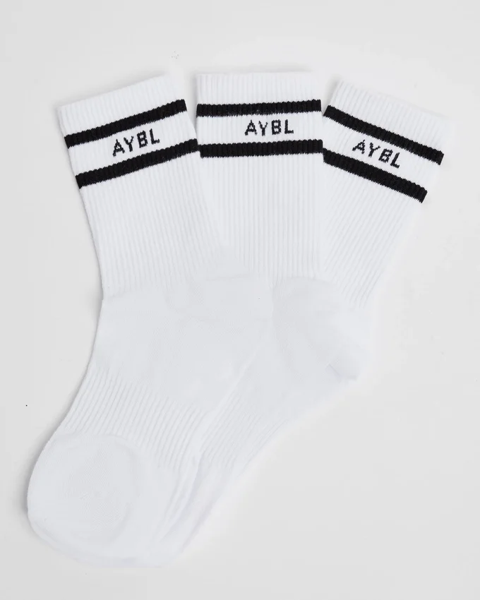 Chaussettes à double rayure Everyday (lot de 3)
