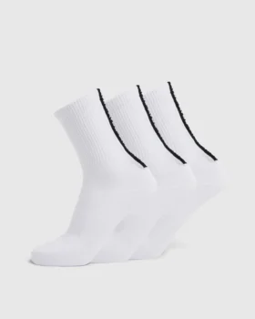 Chaussettes mi-mollet à rayures arrière Everyday (lot de 3)