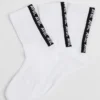 Chaussettes mi-mollet à rayures arrière Everyday (lot de 3)