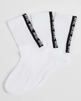 Chaussettes mi-mollet à rayures arrière Everyday (lot de 3)