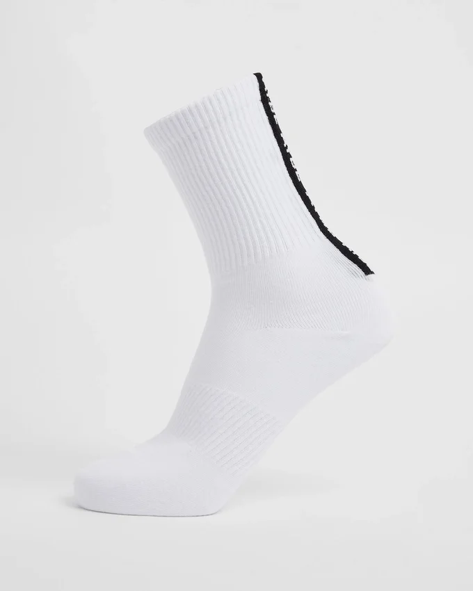 Chaussettes mi-mollet à rayures arrière Everyday (lot de 3)