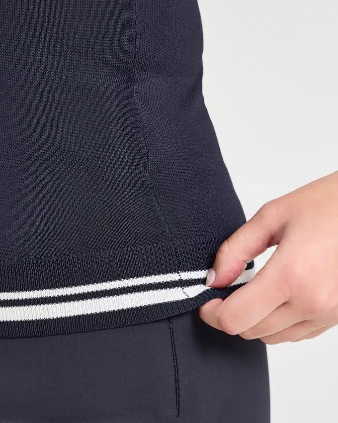 Débardeur classique en maille à col en V