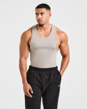Débardeur côtelé Muscle