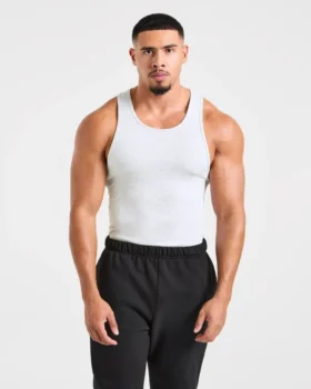 Débardeur côtelé Muscle