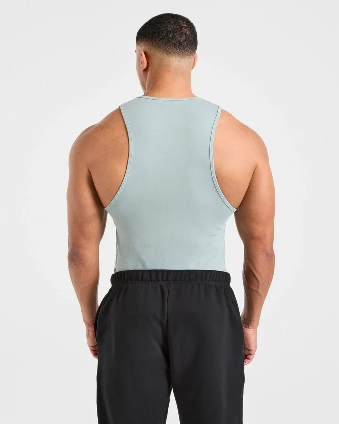 Débardeur côtelé Muscle