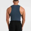 Débardeur côtelé Muscle