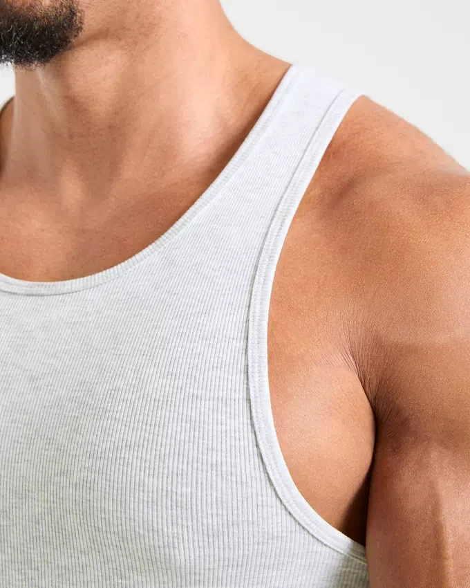 Débardeur côtelé Muscle