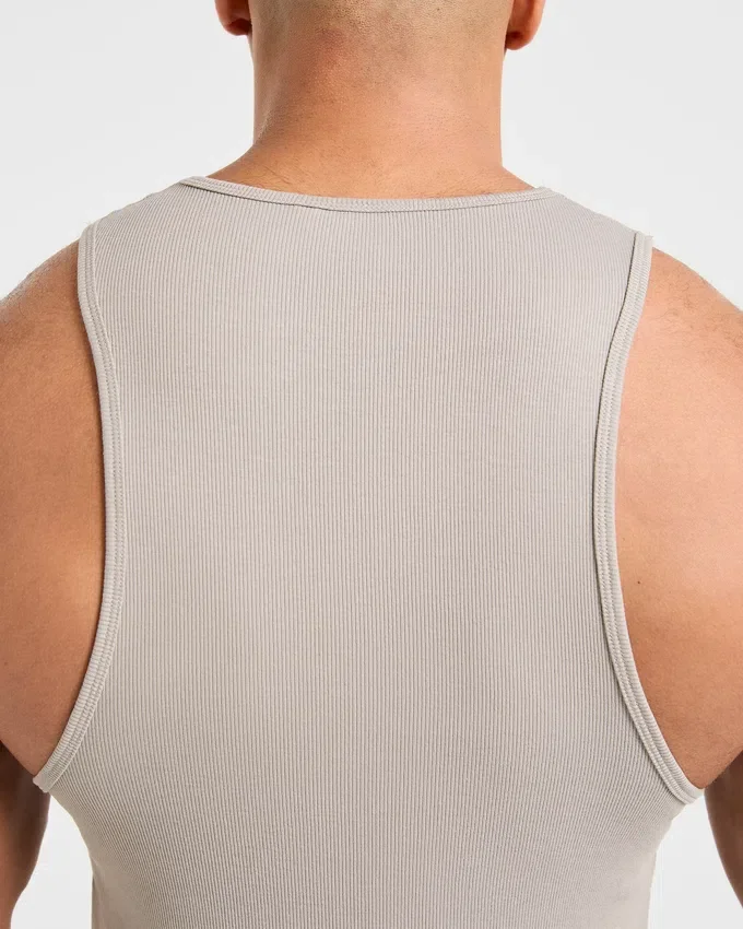 Débardeur côtelé Muscle