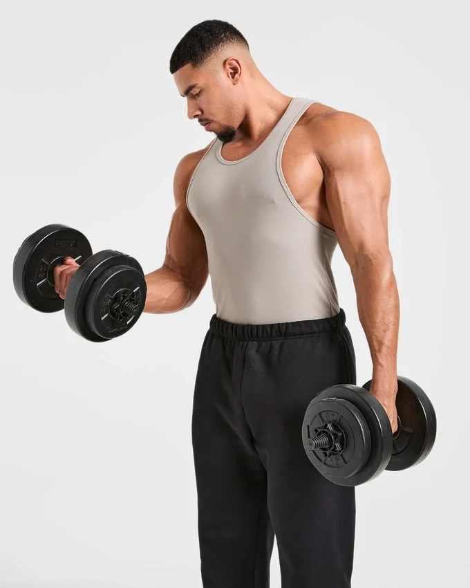 Débardeur côtelé Muscle