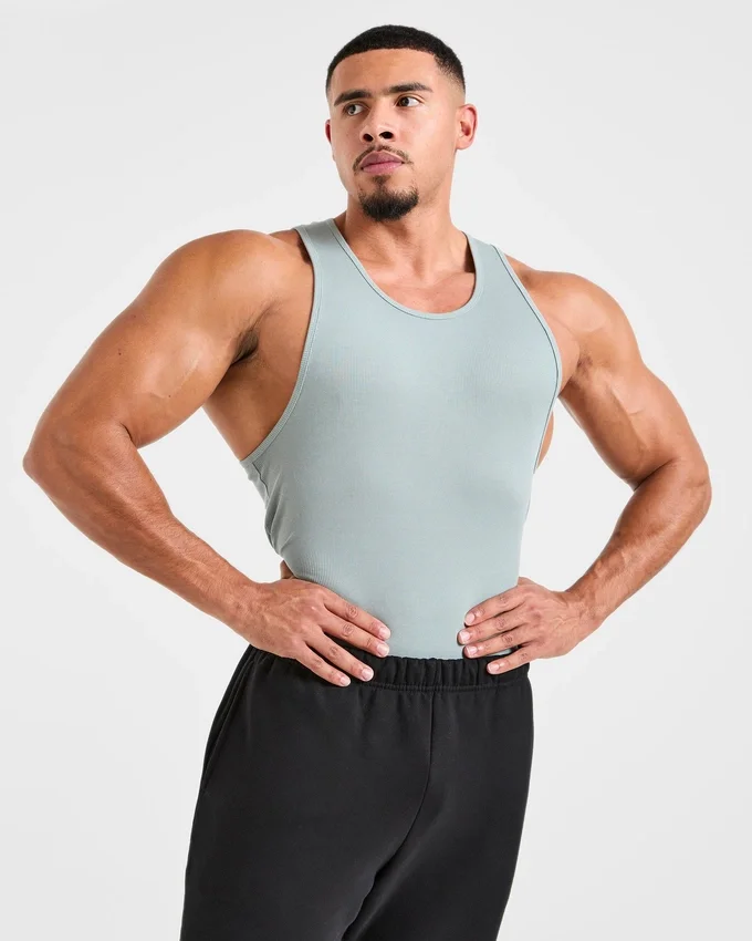 Débardeur côtelé Muscle