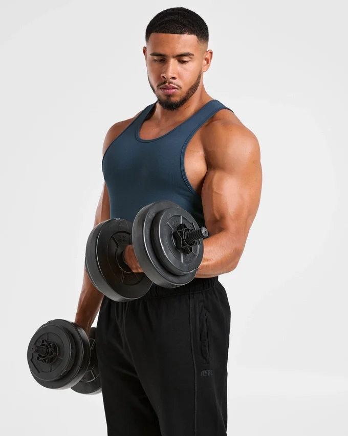 Débardeur côtelé Muscle