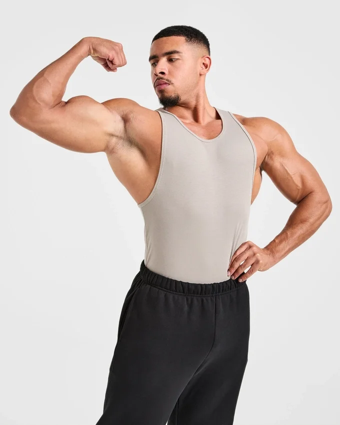 Débardeur côtelé Muscle