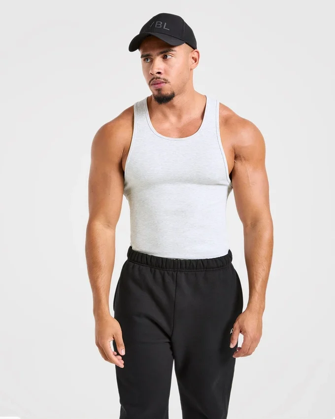 Débardeur côtelé Muscle