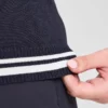 Gilet classique à col montant en maille