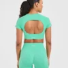 Haut court sans coutures Adapt