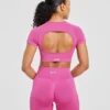 Haut court sans coutures Adapt