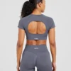 Haut court sans coutures Adapt