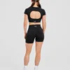 Haut court sans coutures Adapt