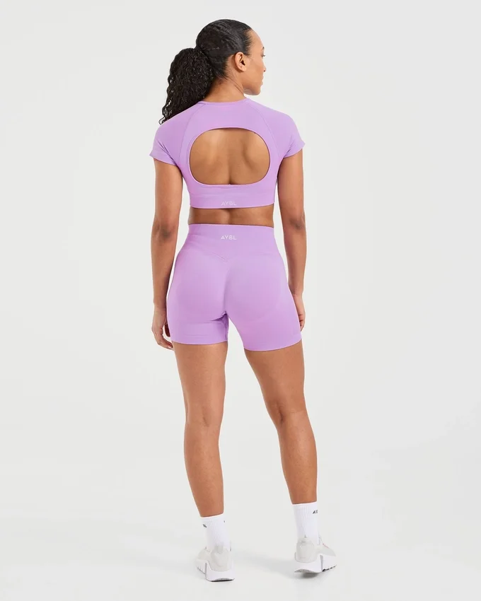 Haut court sans coutures Adapt