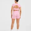 Haut court sans coutures Adapt