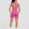 Haut court sans coutures Adapt
