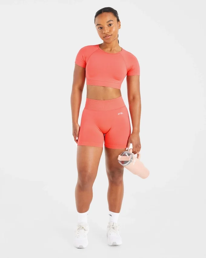 Haut court sans coutures Adapt