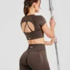 Haut court sans coutures Adapt