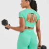 Haut court sans coutures Adapt
