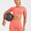Haut court sans coutures Adapt