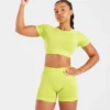 Haut court sans coutures Adapt