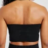 Haut court sans coutures à col licou Empower