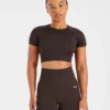 Haut court sans coutures Empower