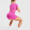 Haut court sans coutures Empower