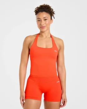 Haut sans coutures à col licou Enhance