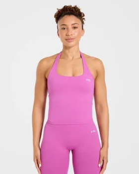 Haut sans coutures à col licou Enhance