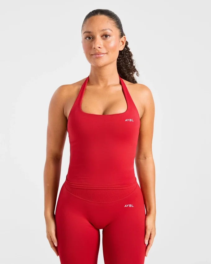 Haut sans coutures à col licou Enhance