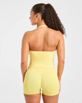 Haut sans coutures à col licou Enhance