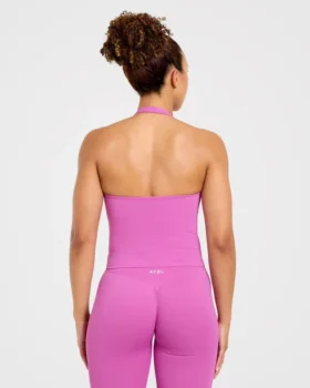 Haut sans coutures à col licou Enhance