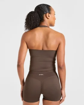 Haut sans coutures à col licou Enhance