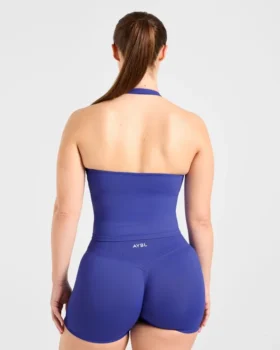 Haut sans coutures à col licou Enhance