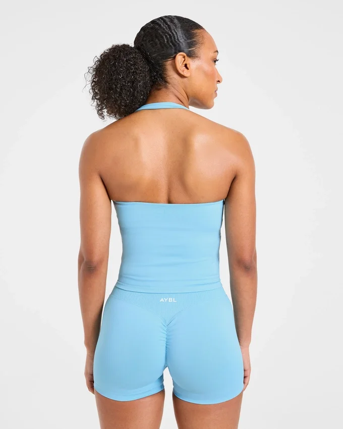 Haut sans coutures à col licou Enhance