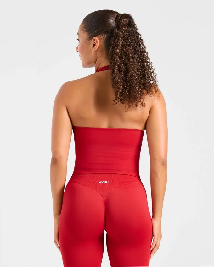 Haut sans coutures à col licou Enhance